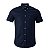 Camisa Tommy Hilfiger Manga Curta Bolso Cor Marinho - Imagem 1