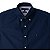 Camisa Tommy Hilfiger Masculina Manga Curta Oxford Marinho - Imagem 2