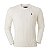 Suéter Ralph Lauren Masculino Crewneck Rib Cor Branco - Imagem 1