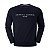 Moletom Tommy Hilfiger Masculino Fleece Logo Crewneck Marinho - Imagem 1