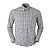 Camisa Tommy Hilfiger Masculina Xadrez Ginghan Branca/Oliva - Imagem 1