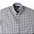 Camisa Tommy Hilfiger Masculina Xadrez Ginghan Branca/Oliva - Imagem 2