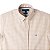Camisa Tommy Hilfiger Masculina Xadrez Ginghan Branca/Bege - Imagem 2