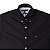 Camisa Tommy Hilfiger Masculina Manga Curta Oxford Cor Preta - Imagem 2