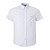 Camisa Tommy Hilfiger Masculina Manga Curta Oxford Cor Branca - Imagem 1