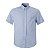 Camisa Tommy Hilfiger Masculina Manga Curta Oxford Cor Azul - Imagem 1