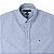 Camisa Tommy Hilfiger Masculina Manga Curta Oxford Cor Azul - Imagem 2