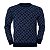 Sueter Tommy Hilfiger Allover Monogram Cor Azul - Imagem 1