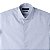 Camisa Aramis Masculina Slim Tricoline Cor Azul Medio - Imagem 2