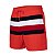 Short Tommy Hilfiger Masculino Flag Beachwear Cor Vermelha - Imagem 1