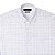 Camisa Aramis Masculina Manga Curta Tricoline Slim Fit Xadrez cor Branca - Imagem 2