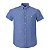 Camisa Ralph Lauren Masculina Custom Fit Linho Cor Azul Mescla - Imagem 1
