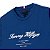 Camiseta Tommy Hilfiger Masculina Bordada Cor Azul - Imagem 2
