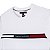 Camiseta Tommy Hilfiger Masculina Chest Insert Cor Branca - Imagem 2