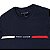 Camiseta Tommy Hilfiger Masculina Chest Insert Cor Preta - Imagem 2