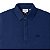 Polo Lacoste Masculina Paris em Algodão Piquet Cor Marinho - Imagem 2
