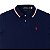 Polo Ralph Lauren Masculina Retilinea Slim Fit Cor Marinho - Imagem 2