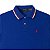 Camisa Polo Ralph Lauren Custom Fit Retilinea Cor Azul - Imagem 2