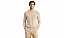 Sueter Ralph Lauren Masculino Fleece Gola Alta Cor Bege - Imagem 2