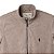 Jaqueta Ralph lauren Masculina Suede Gola Knit Cor Bege - Imagem 2