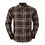 Camisa Ralph Lauren  Masculina Custom Fit Flanela Xadrez Marrom - Imagem 1