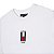Camiseta Tommy Hilfiger Masculina Bandeira Vertical Cor Branca - Imagem 2