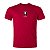 Camiseta Tommy Hilfiger Masculina Bandeira Vertical Cor Vermelha - Imagem 1