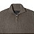 Suéter Ralph Lauren Crewneck Ziper Parcial Cor Cinza Claro - Imagem 2