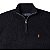 Suéter Ralph Lauren Crewneck Ziper Parcial Cor Preto - Imagem 3