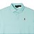 Camisa Polo Ralph Lauren Custom Fit Cor Verde Agua - Imagem 2