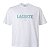 Camiseta Lacoste Masculina Estampada Branca - Imagem 1