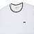 Camiseta Lacoste Masculina Retilinea Branca - Imagem 2