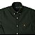 Camisa Ralph Lauren Masculina Oxford Cor MC Verde Bandeira - Imagem 2