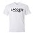 Camiseta Lacoste Masculina Estampada 1933 Cor Branca - Imagem 1