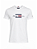 Camiseta Tommy Hilfiger Masculina Brand Love Cor Branca - Imagem 1