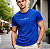 Camiseta Tommy Hilfiger Masculina Global Cuff Cor Azul - Imagem 3