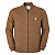 Jaqueta Ralph lauren Masculina Suede Gola Knit Cor Marrom - Imagem 1