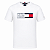 Camiseta Tommy Hilfiger Masculina American Cor Branca - Imagem 1