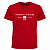 Camiseta Tommy Hilfiger Masculina American Classic Cor Vermelho - Imagem 1