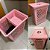 Cesto de Roupas Multiuso 55L + Cesto Interno 6L com Tampa Rosa Uz Ideal Para Banheiro e Area de Serviços - Imagem 9