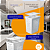Cesto De Roupa Multiuso C/tampa 55l + Cestinho P/prendedor 6l - BRANCO - Imagem 2