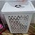 Cesto de Roupas Multiuso 55L + Cesto Interno 6L com Tampa Branco Uz Ideal Para Banheiro e Area de Serviços - Imagem 6