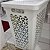 Cesto de Roupas Multiuso 55L + Cesto Interno 6L com Tampa Branco Uz Ideal Para Banheiro e Area de Serviços - Imagem 8