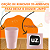 Jarra de Suco e Agua Com Tampa 2L Com 6 Copos 300ML Plástico Premium Uz - Rosa - Imagem 7