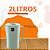 Jarra de Suco e Agua Com Tampa 2L Com 6 Copos 300ML Plástico Premium Uz - Verde Menta - Imagem 3