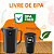 Jarra de Suco e Agua Com Tampa 2L Com 6 Copos 300ML Plástico Premium Uz - Preto - Imagem 9