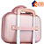 Mala De Viagem Bagagem Bordo Dream 10kg Com Frasqueira Rosa - Imagem 6