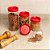 Pote Condimentos Multiuso 4peças Cozinha Completa Uz - Rosa - Imagem 5