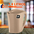 Jarra De Suco E Agua Premium 1,5L com 4 Copos 300ml Plástico Capuccino - UZ - Imagem 2
