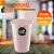 Jarra De Suco E Agua Premium 1,5L com 4 Copos 300ml Plástico Rosa - UZ - Imagem 3